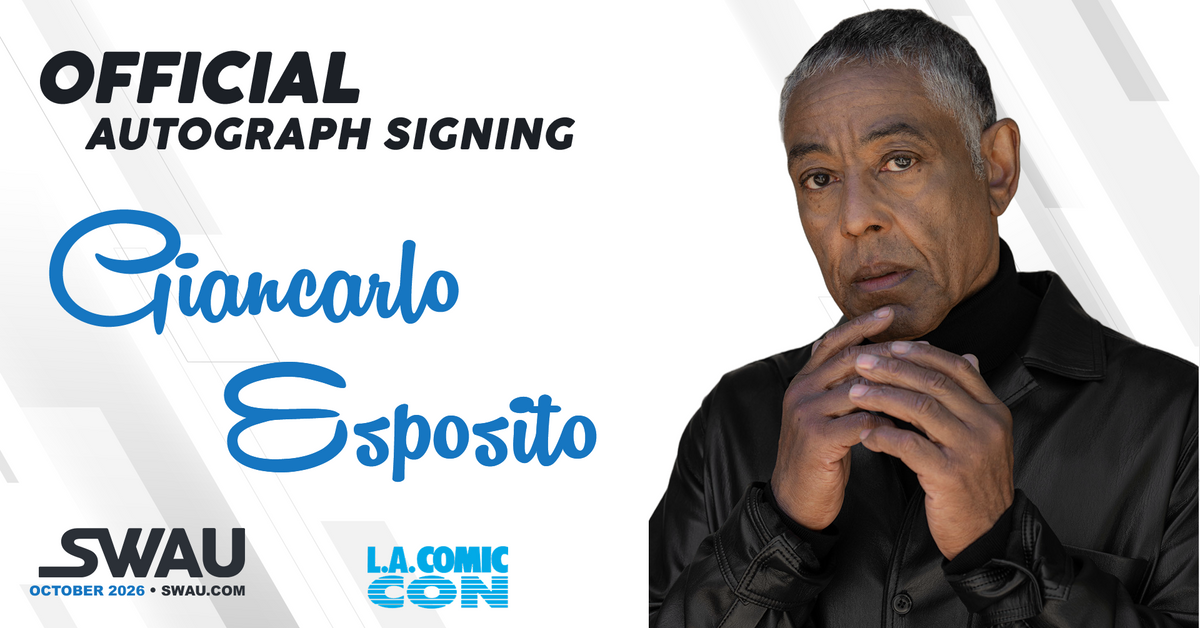 Giancarlo Esposito Autograph Signing - LACC 2026