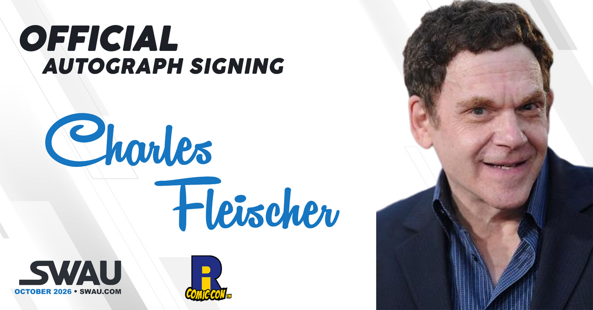 Charles Fleischer Autograph Signing - Rhode Island Comic Con 2026