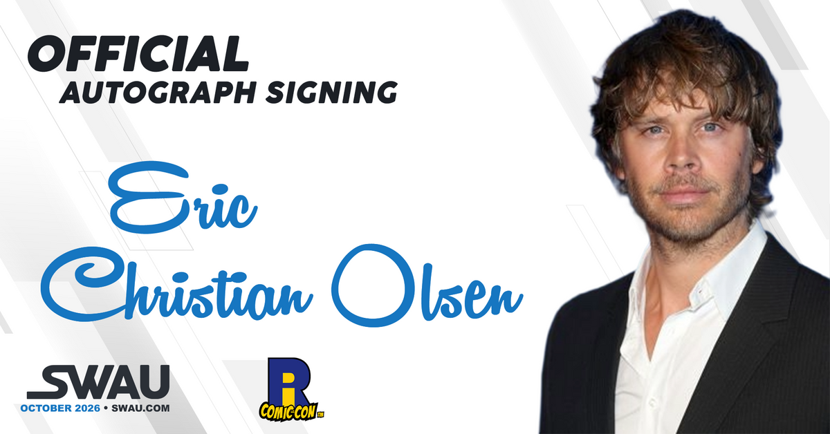 Eric Christian Olsen Autograph Signing - Rhode Island Comic Con 2026