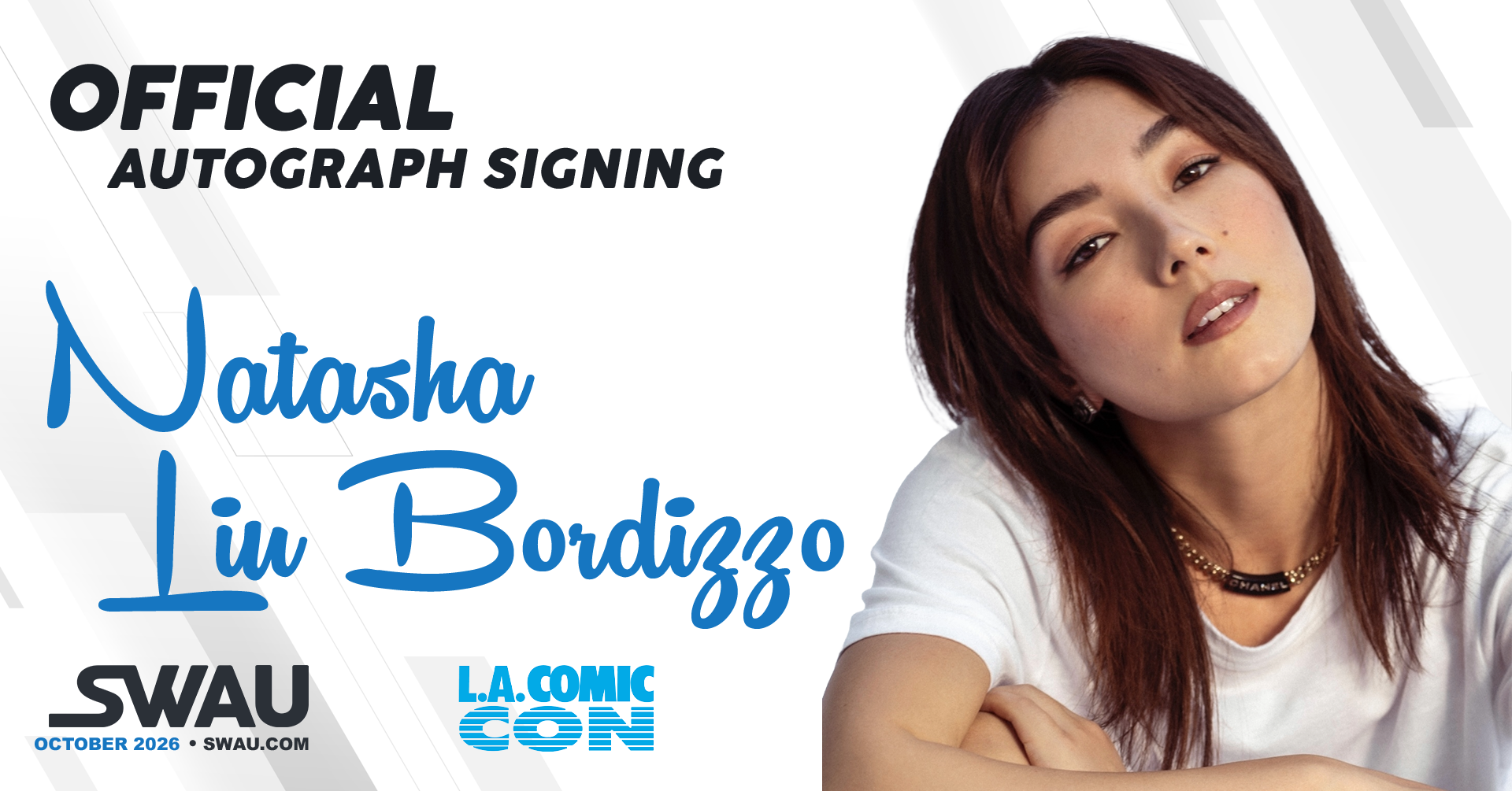 Natasha Liu Bordizzo Autograph Signing - LACC 2026