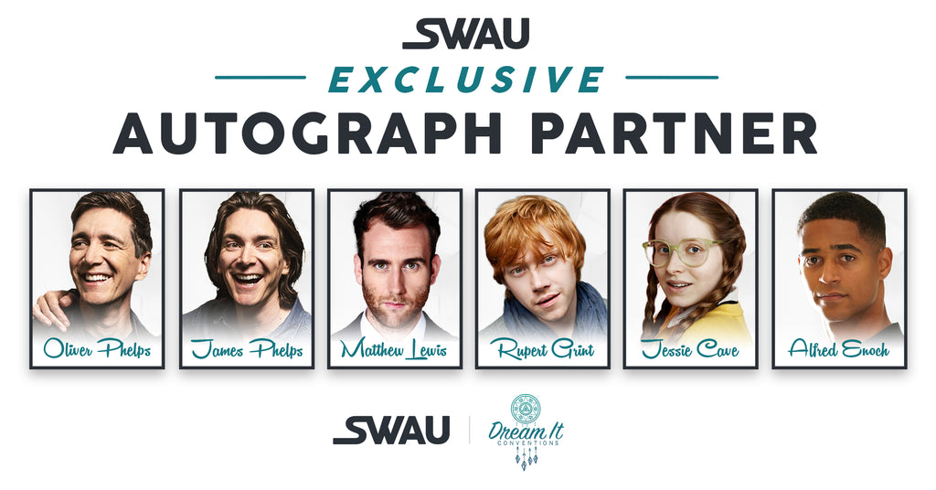 SWAU Partners with Dream It and Announces Signings with Rupert Grint and Five Harry Potter Cast Mates!