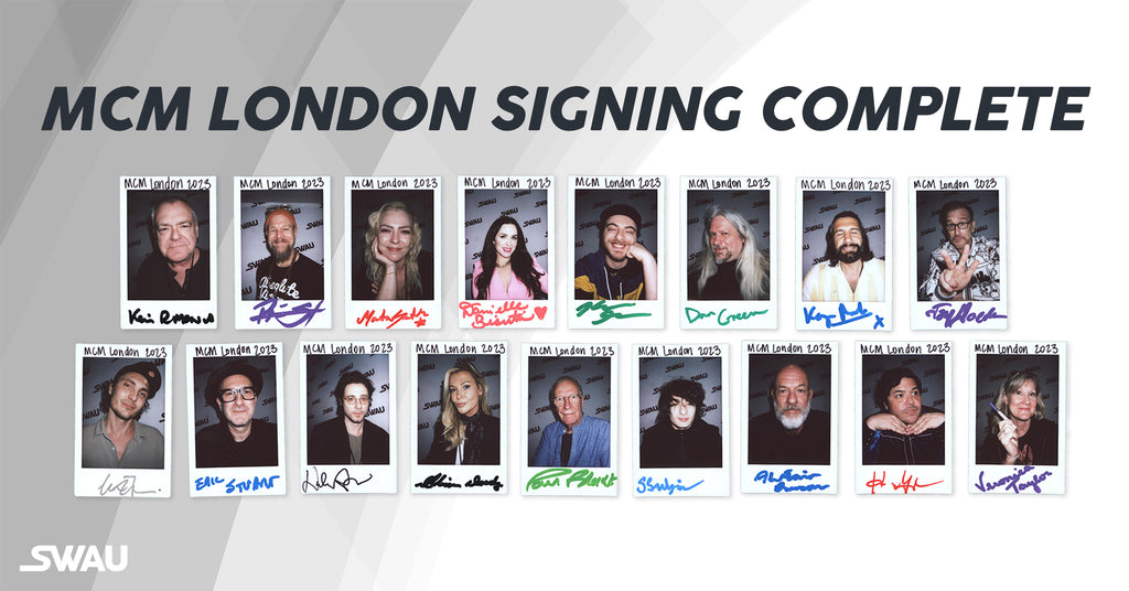 MCM London '23 Signing & Shipping Complete!