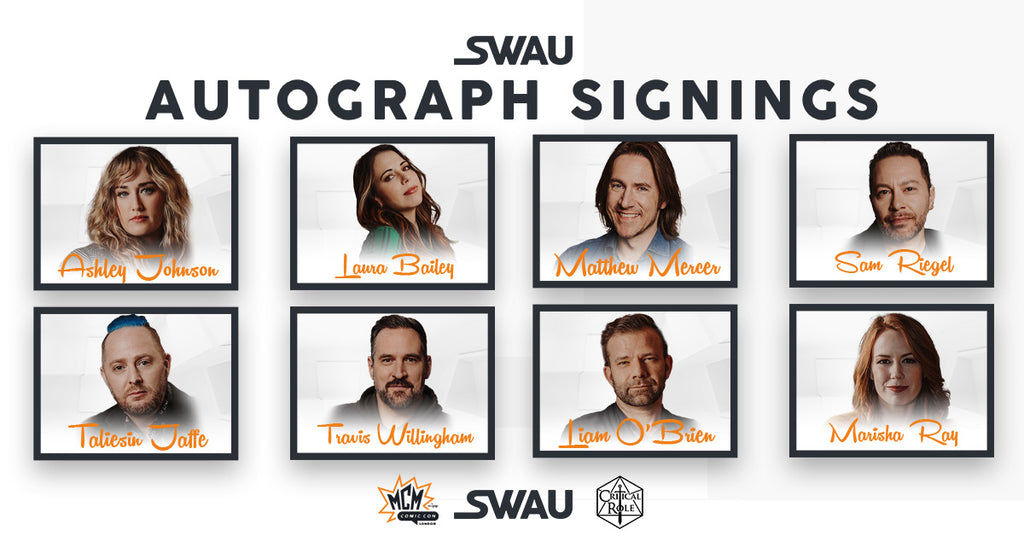 Critical Role Cast Coming to MCM / Signing for SWAU!