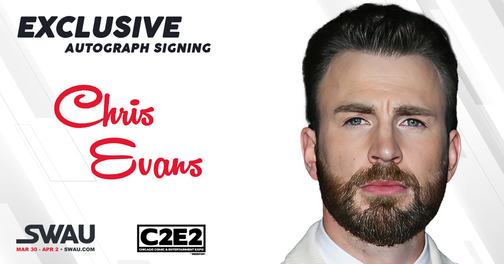 Chris Evans to Sign for SWAU!