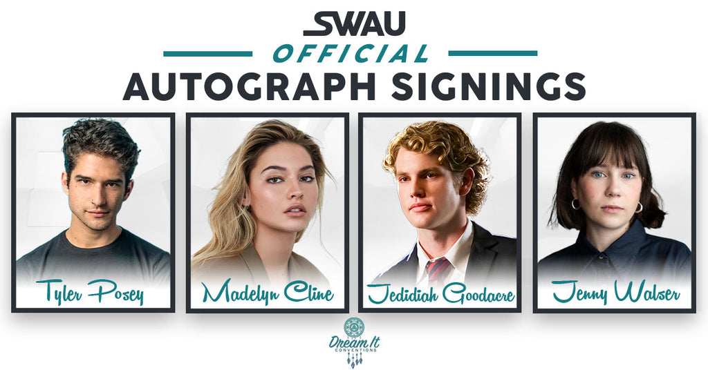 Tyler Posey, Madelyn Cline, and MORE to Sign for SWAU!