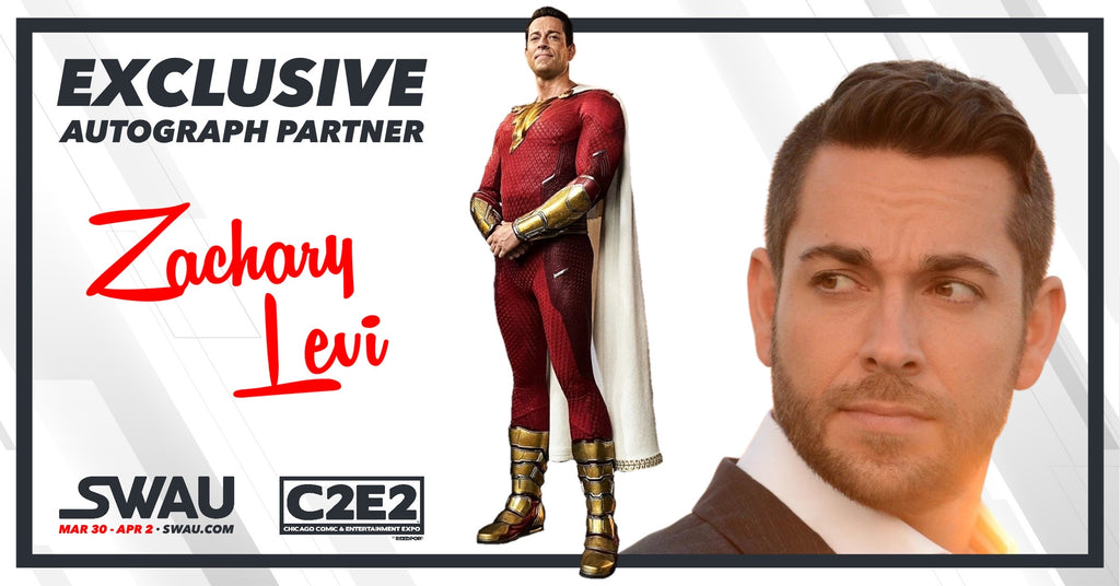 Zachary Levi To Sign For SWAU!