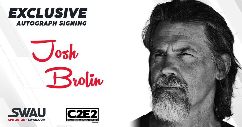 Presenting Josh Brolin at C2E2!