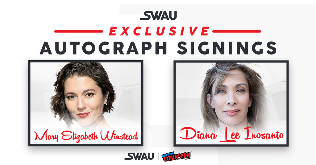 Mary Elizabeth Winstead & Diana Lee Inosanto to Sign for SWAU!