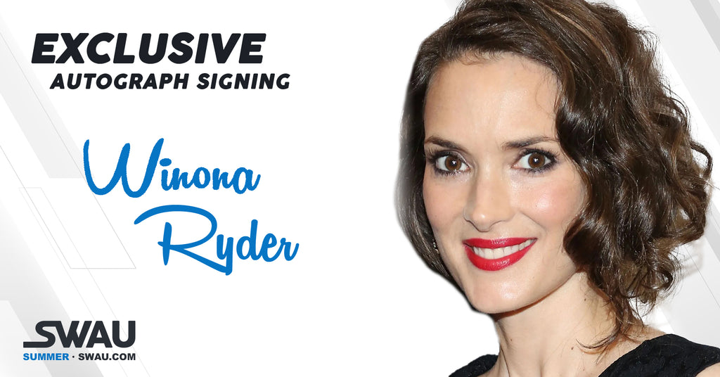 Winona Ryder to Sign for SWAU!