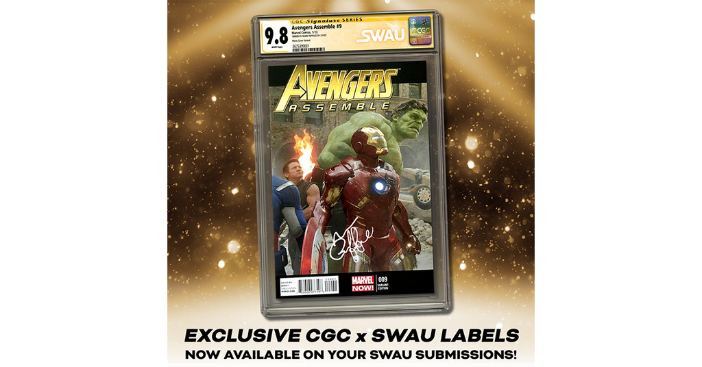 SWAU Announces New Partnership With CGC and Exclusive Custom Labels!