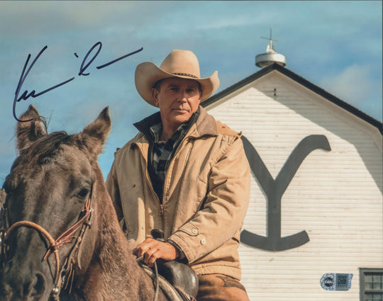 Kevin Costner Signed 11x14 Photo - SWAU Authenticated