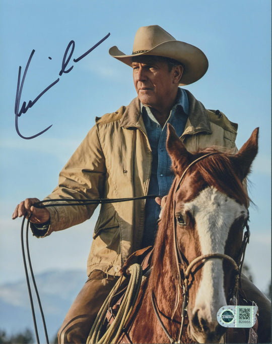 Kevin Costner Signed 8x10 Photo - SWAU Authenticated