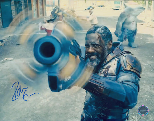 Idris Elba Signed 11x14 Photo - SWAU Authenticated