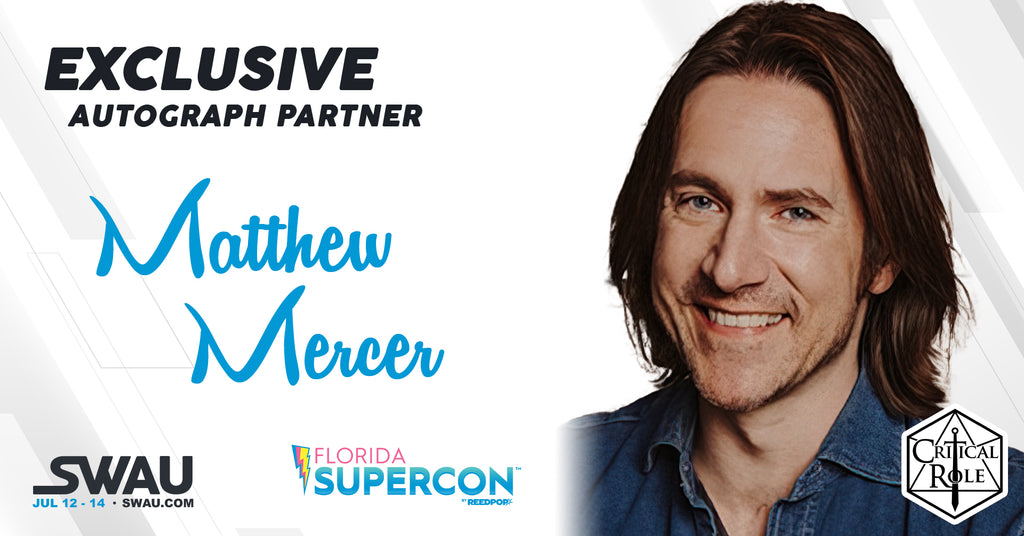 Matthew Mercer Autograph Signing - Supercon