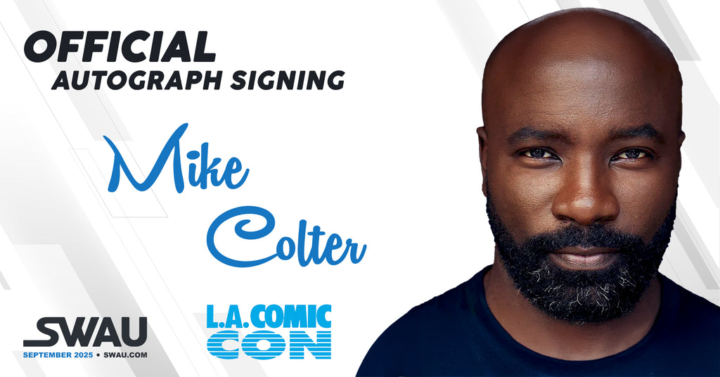 Mike Colter Autograph Signing - LA Comic Con - SWAU