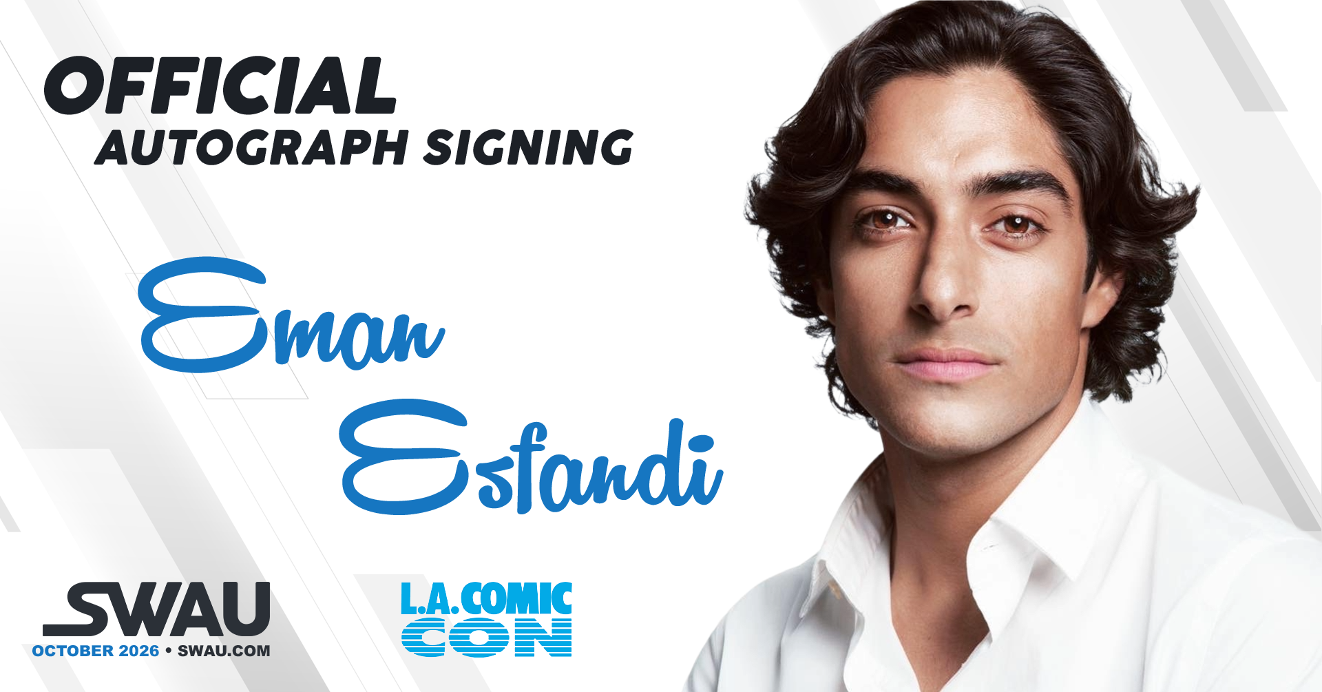 Eman Esfandi Autograph Signing - LACC 2026