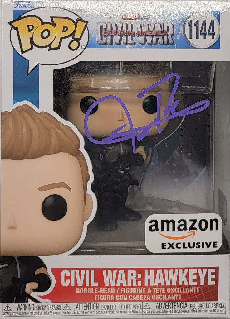 Jeremy Renner Signed Funko POP! - SWAU Authenticated