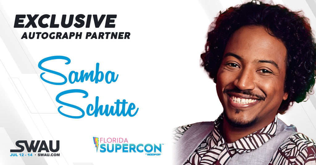 Samba Schutte Autograph Signing - Supercon