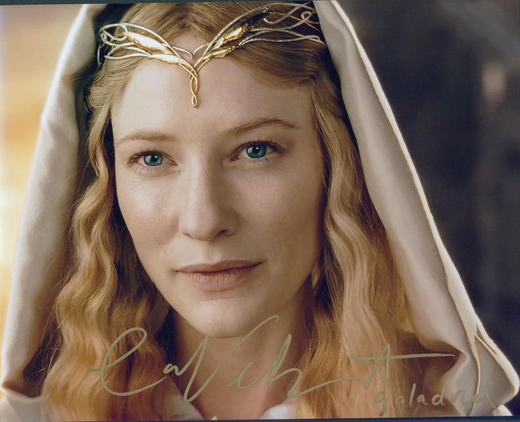 Cate Blanchett Signed 8x10 Photo - SWAU Authenticated