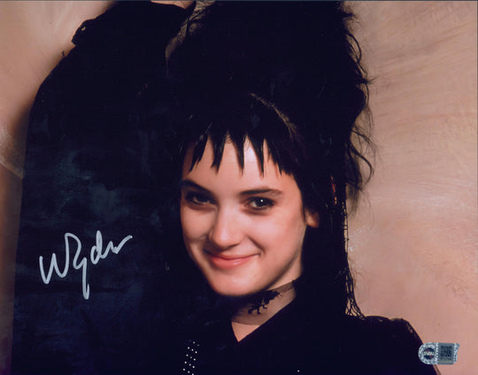 Winona Ryder Signed 11x14 Photo - SWAU Authenticated