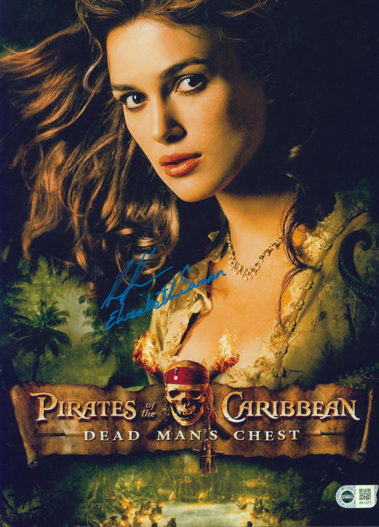 Keira Knightley Signed 11x17 Photo - SWAU Authenticated