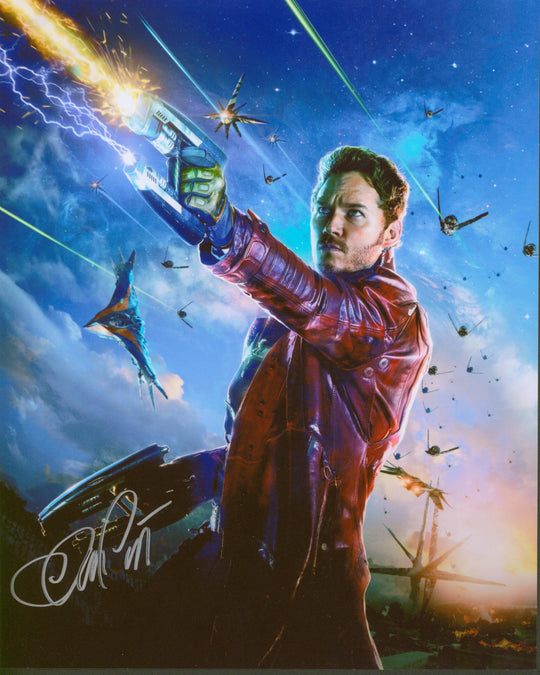 Chris Pratt Signed 11x14 Photo - SWAU Authenticated