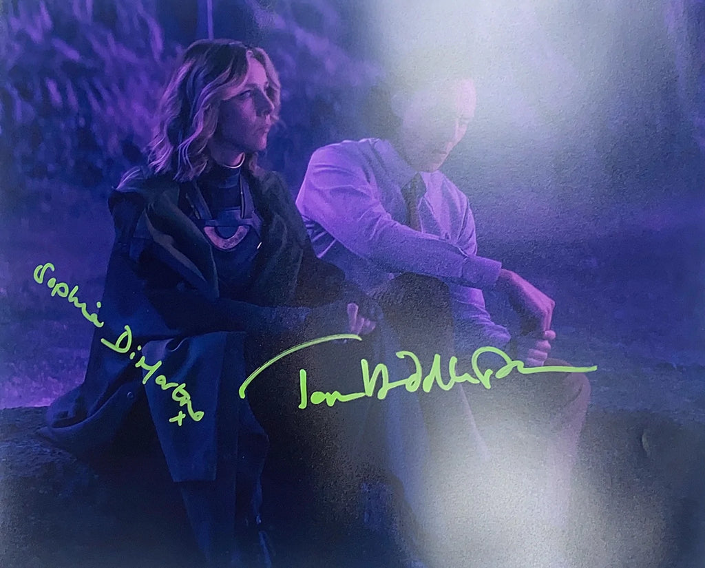 Tom Hiddleston & Sophia Di Martino Signed 16x20 Photo - SWAU Authenticated
