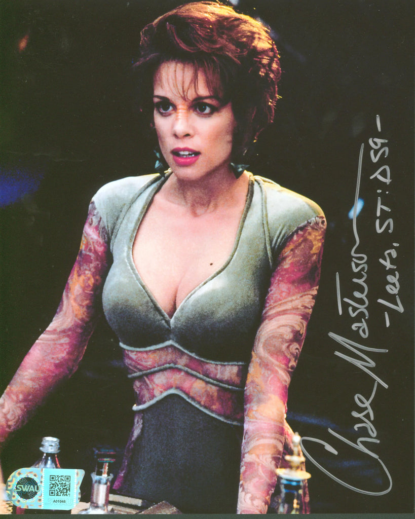 Chase Masterson Signed 8x10 Photo - SWAU Authenticated
