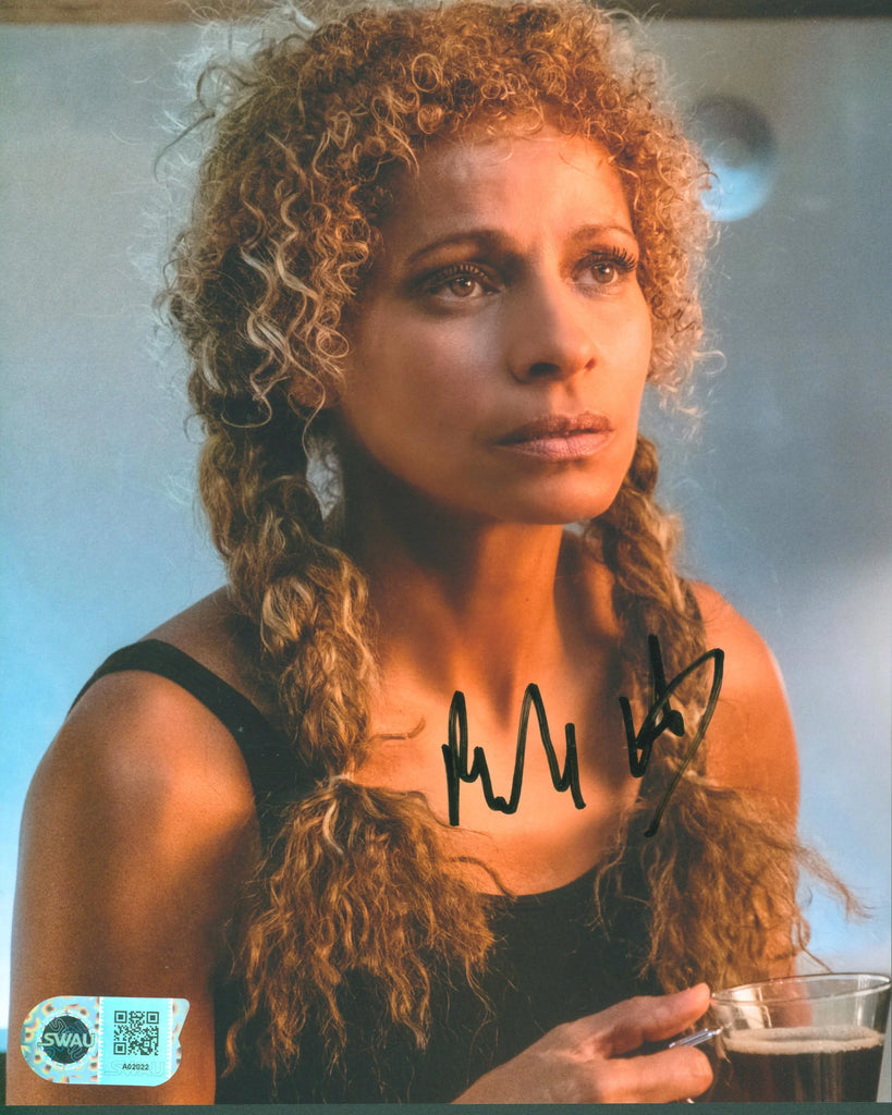 Michelle Hurd Signed 8x10 Photo - SWAU Authenticated