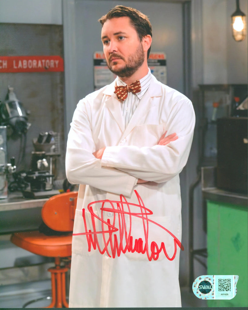 Wil Wheaton Signed 8x10 Photo - SWAU Authenticated